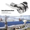 VHF Antenna Mount for Marine, 316 Stainless Steel Adjustable Rail