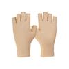 1 Pair  Soft And Light Fingerless Anti Uv Radiation Protection Gloves Onesize