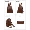 2025 Large Capacity Women's Travel Bag Vintage Rucksack