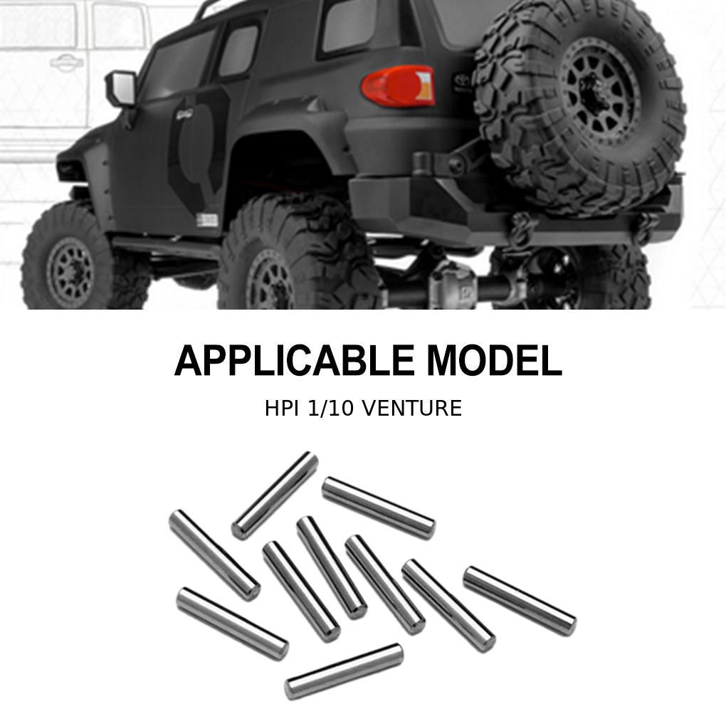 Steel 1/10 Pin For VENTURE Crawler 10pcs RC Car Accessories Replacement Parts RC Upgrade Part RC Car Part