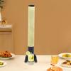 3L Beer Tower Dispenser W/ Ice Tube, Clear & Black Liquor Dispenser for Parties, Bars, Home Use - 100oz Capacity, 32.28in Height