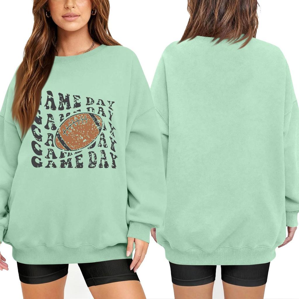 Unisex Lightweight Long Sleeve Neck Sweatshirt with Fashion Print for Everyday Wear