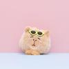 Capybara Plush Toy - Cute Rodent Doll Gift with Mini Pendant