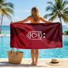 Asciugamano da Spiaggia Calcio Nottingham Forest Morbido Microfibra Asciugamano Estivo Asciugatura Rapida Assorbente per Spiaggia Piscina Viaggio