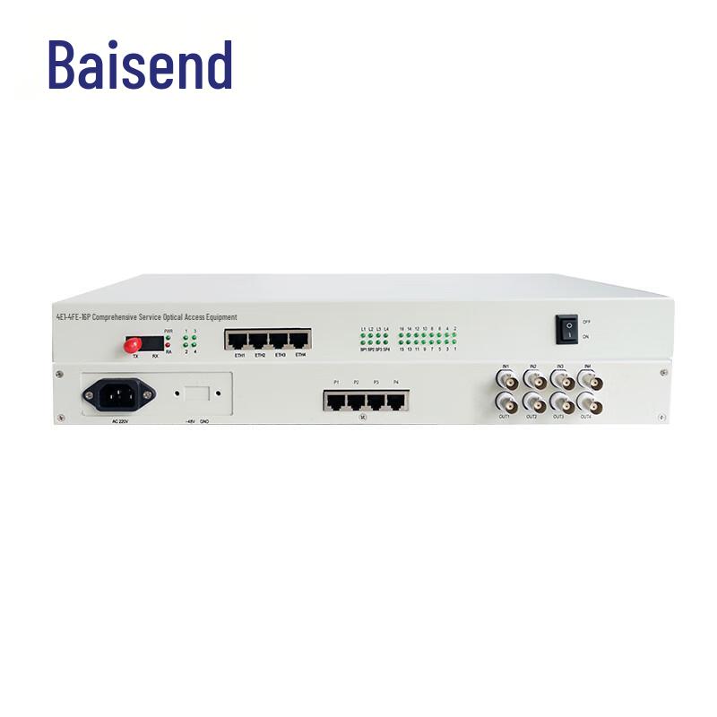 Baisende PCM Multi-service Fiber Optic Modem
