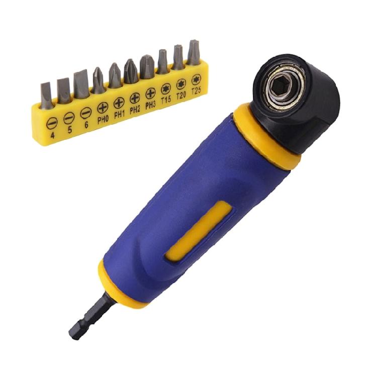 

90 Degree Corner Device Right Angles Driver Adapter For Power Screwdriver 1