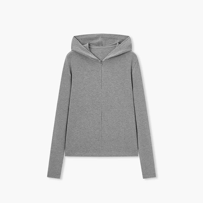 EICHITOO Women's Slim-Fit Hooded Knitted Sweater