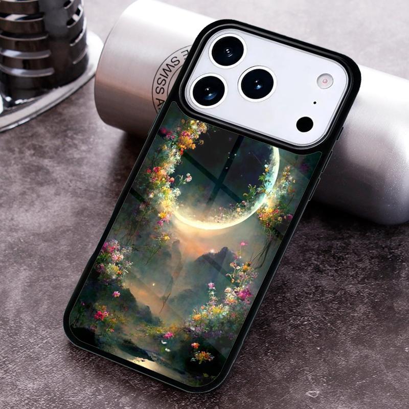Cottagecore Floral Sun Phone Case For iPhone 17 16 15 14 13 12 11 Pro Max Plus 17Air Soft Silicone Cover