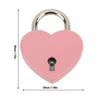 4sets Zinc Alloy Love Lock Red Mini Padlock Keyed Padlocks Heart Shaped Padlock  For Diary Book