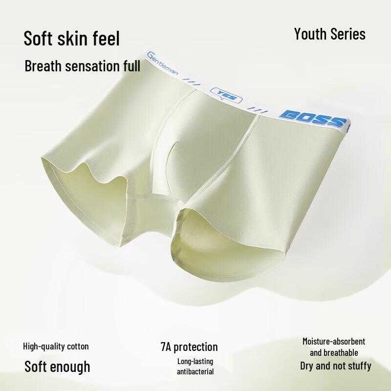 Bairui Boys' Cotton Antibacterial Boxer Briefs Multi-Pack