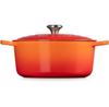 Жаровня Le Creuset Signature круглая 28 см духовка красная 6,7 л (21177280902430)