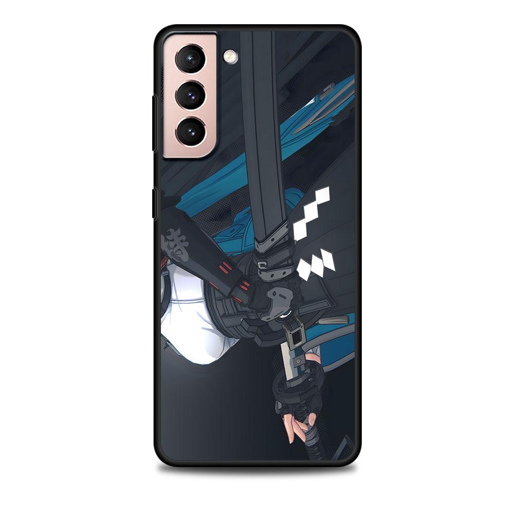 

Хосими Мияби Zenless Zone Zero Чехол для Samsung Galaxy S23 S10e S10 S21 FE S22 S9 S24 Ultra S20 Plus Мягкий Черный Чехол для Телефона Samsung S9