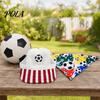 Pet Football Hat, Lightweight Breathable Dog Baseball Cap, Adjustable Strap Cap with Ear Holes for Dogs Cats, Outdoor Sun Protection Cap