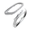 Gloss Chrome Exhaust Tip Cover Trims Replacement for Mercedes‑Benz A B C E GLC CLS‑Class W177 W247 W205 W213 X253 C257