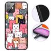 Anime Black Meow Kitten Cat Phone Case for Motorola Moto Edge 50 30 Fusion 40 NEO Ultra Pro G22 G23 G20 G35 G84 G13 G53 Cover