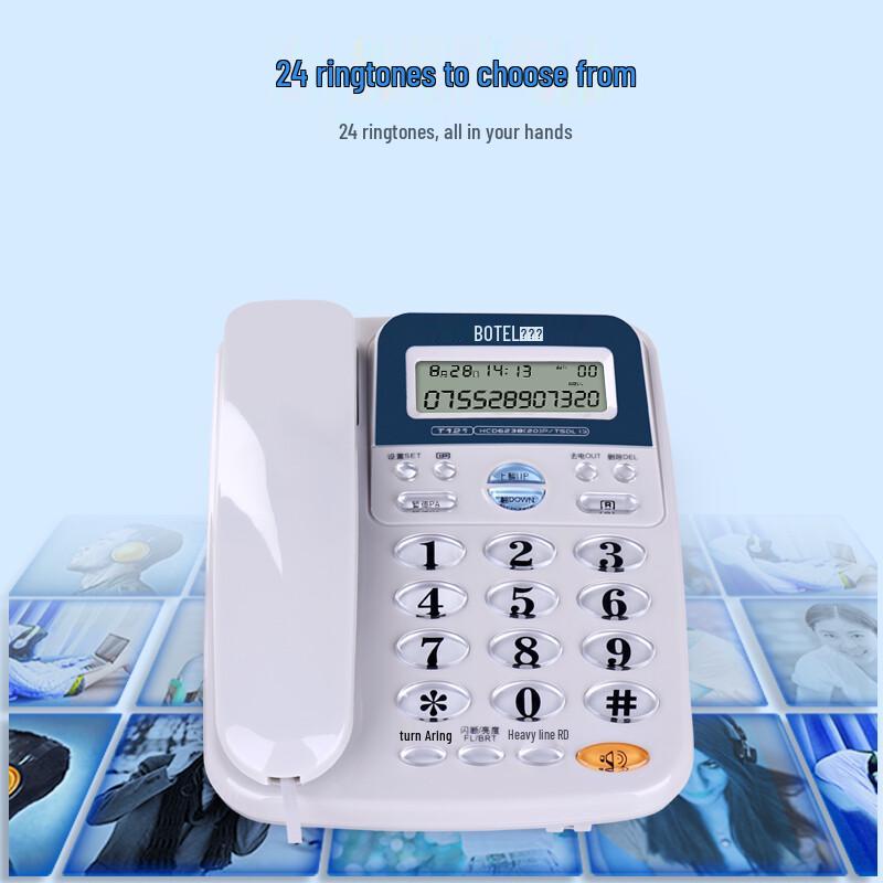 Baotaier T121 Corded Landline Phone CN plug (adapter included)