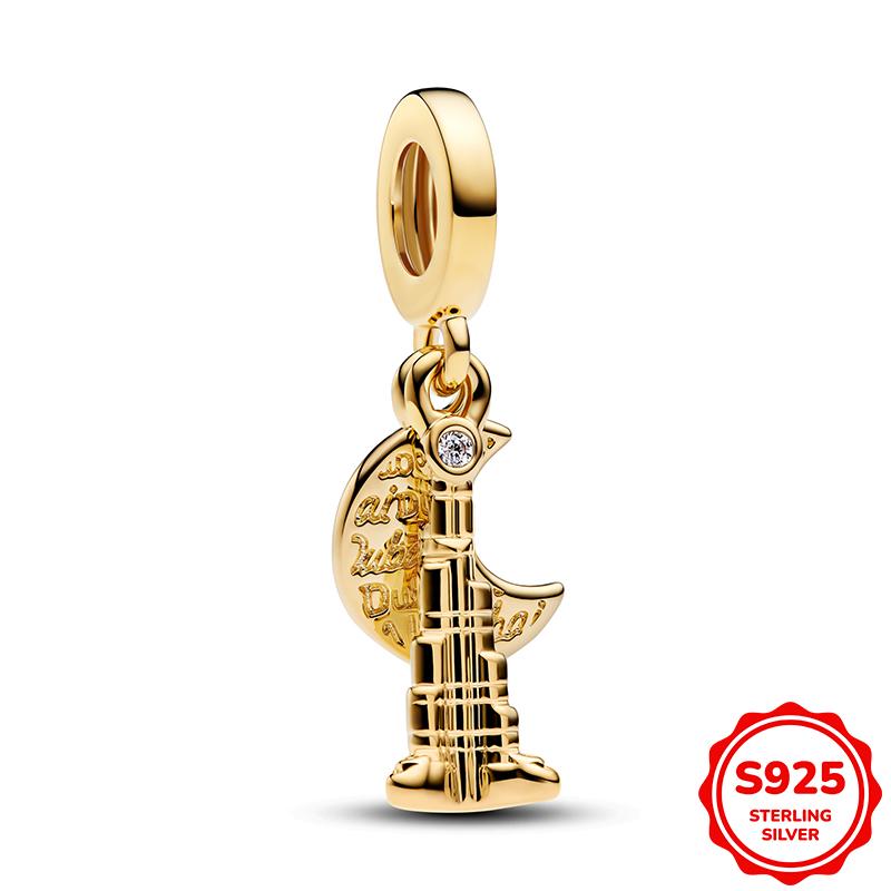 Originals Blue Dragonfly And Bird Pendant Charm Beads Fits 3Mm Bracelets Necklace For Women Luxury Diy Jewelry Making Gifts