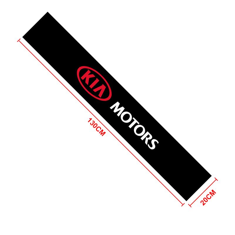 1pcs Car Front Windshield Sticker Windshield Auto Stickers Decals Decor For KIA K5 K9 Sorento Ceed Sportage Carnival Stinger Forte Niro Cadenza