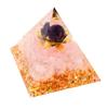 Orgonite Crystal Orgone Pyramid Tower Energy Nature Reiki Healing Chakra 6cm x 6cm (26)