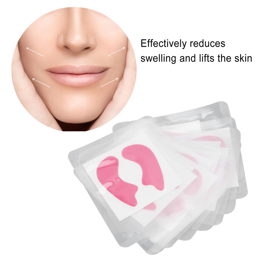 10 ks Náplastí na nosoretní rýhy Zesvětlují jemné linky Obloukové Zeslabují nosoretní rýhy Nálepky