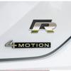 Autocollant Emblème Logo R RLine en Métal 3D Autocollant Emblème Coffre Arrière de Voiture Accessoires de Style Extérieur de Voiture de Haute Qualité
