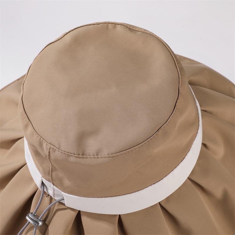 Women'S Velvet Wide-Brim Bucket Hat - Casual Outdoor Sun Hat With Uv Protection