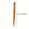 5 Pairs Reusable Chinese Wooden Chopsticks Natural Wooden Chopsticks Tableware Pizza noodle tools 5 colorsr Chinese Bag