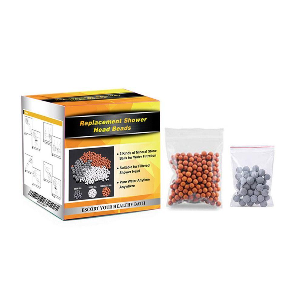 Mineral Stone Bead Bath Ball Filter 3 Kinds Shower Filter Beads Filter Shower Filter