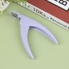 Diy French Uv Gel False Fake Nail Salon Manicure Art Tip Toe Cutter Clipper