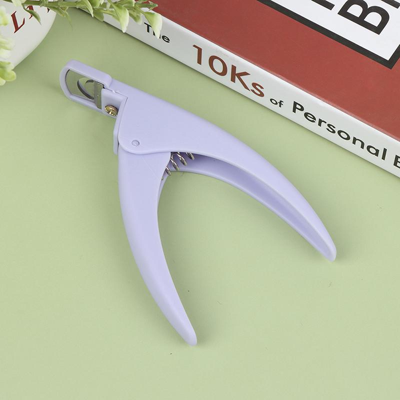 Diy French Uv Gel False Fake Nail Salon Manicure Art Tip Toe Cutter Clipper