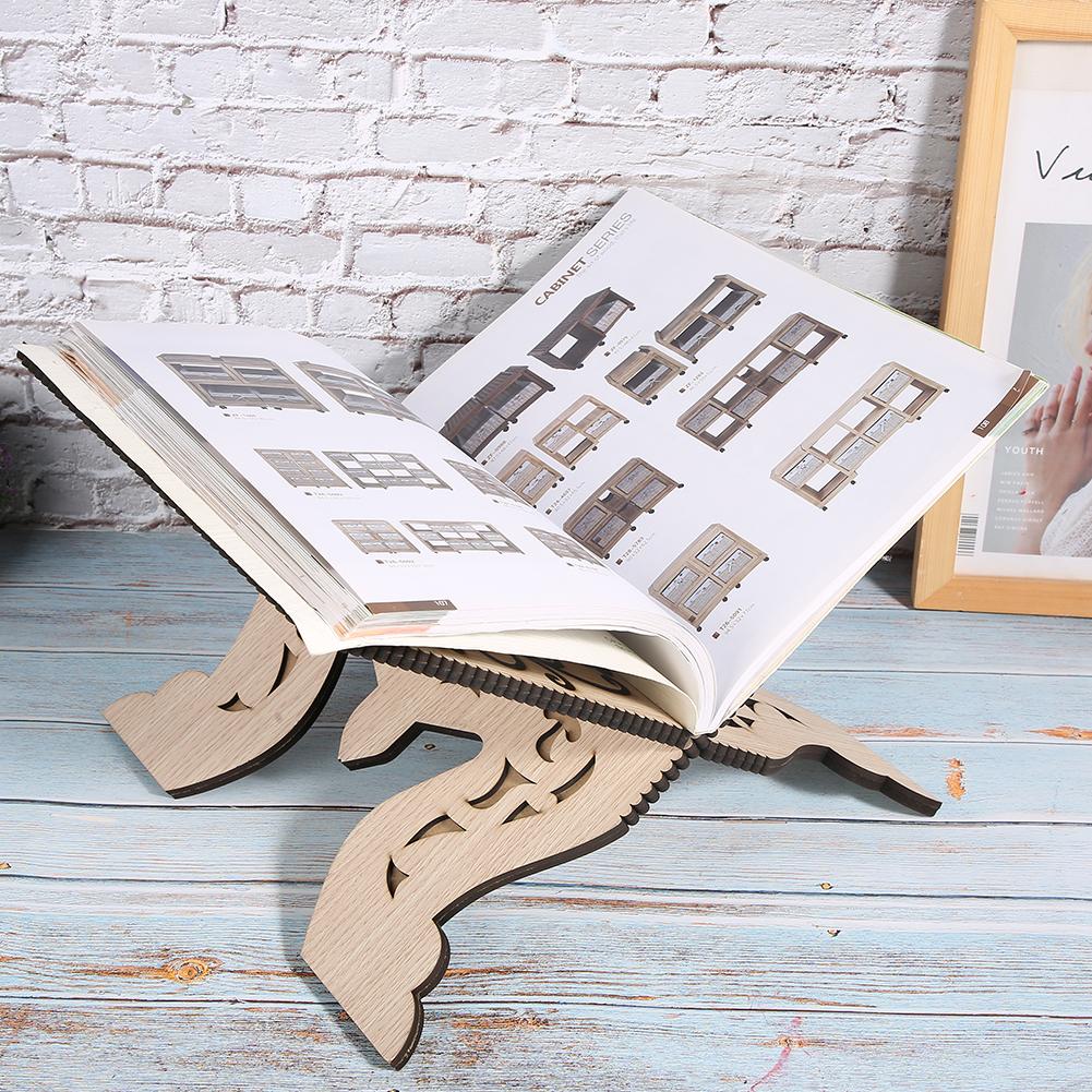 Detachable Quran Scripture Stand Holders Book Rack Home Decoration (Red Rhinestones)
