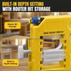 Square Door Hinge Router Template Adjustable Door Hinge Mortiser Door Hinge Jig  Home Improvement