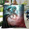 Role The Monkey King Printed Four Seasons Blanket Sofa Cover Travel Bed Plush Blanket Travel Office Break Blanket Birthday Gift