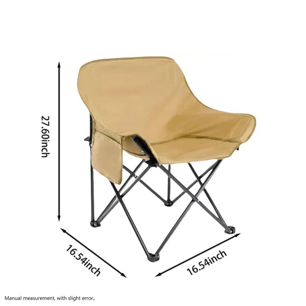 Oversized Folding Chair Portable Fishing Picnic Gear  Stool Sketching Camping Foldable Oxford Cloth  Beach Small Horse Chairs