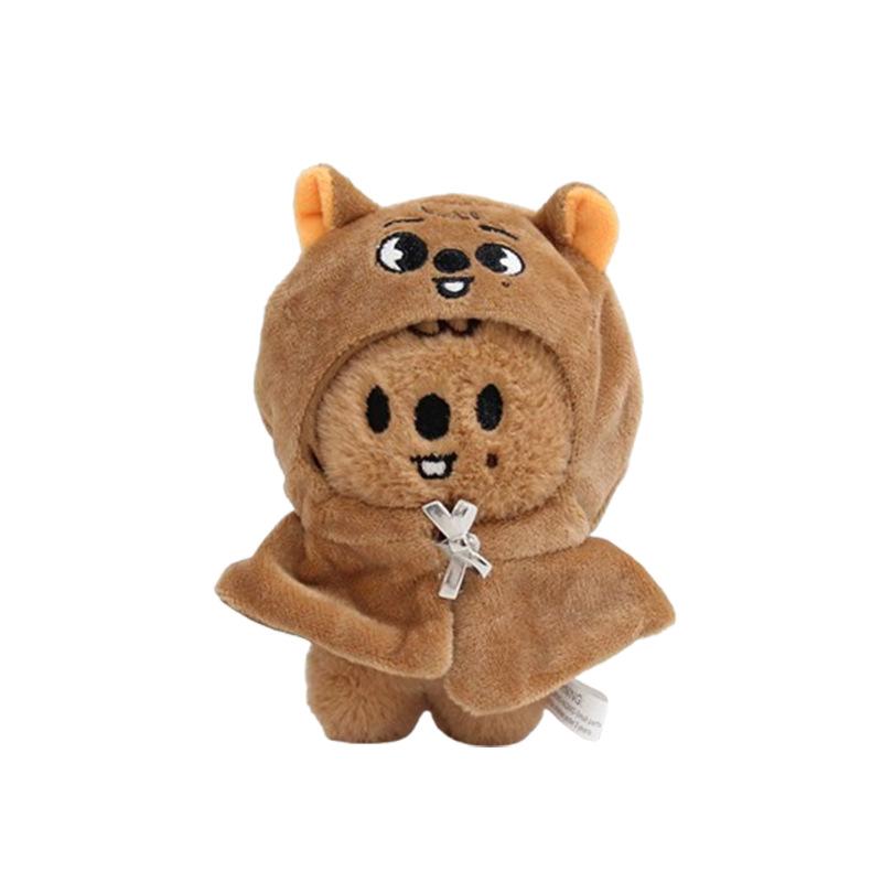 Em Estoque Novo Stray Kids Boneco de Pelúcia Chaveiros Figura Pingente Chaveiro Amuleto Porta-Chaves Decoração de Bolsa