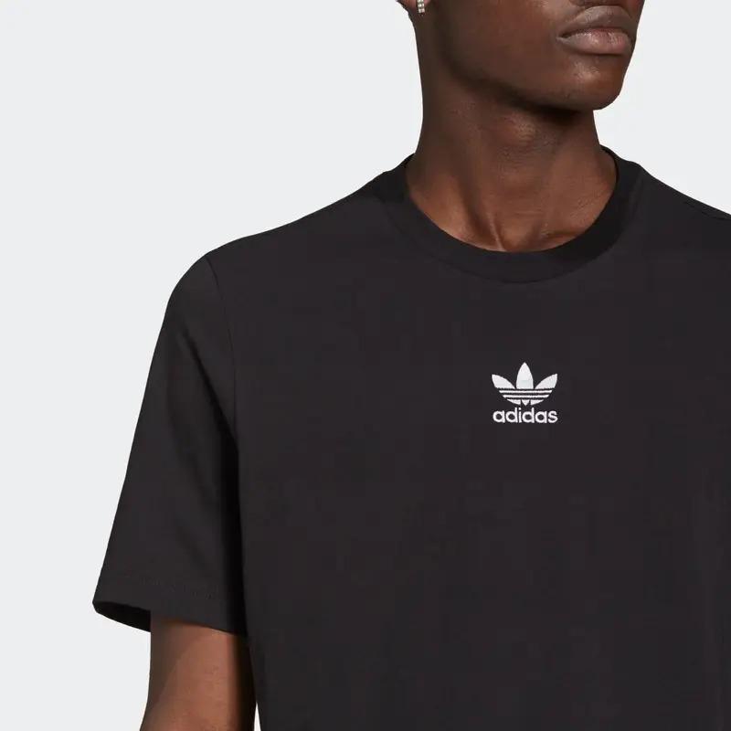 adidas T Shirts Men's Black Crew Neck Moderate Straight Fit GT2271