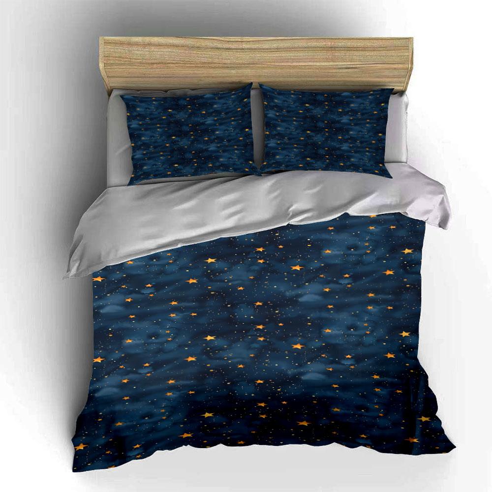 Celestial Dreams in Elegance Bedding sets Duvet covers Pillowcases(1* Duvet Cover 2* Pillowcases without duvet insert)