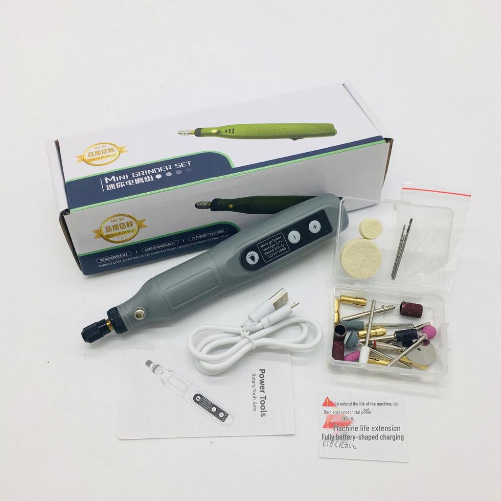 Variable Speed Electric Engraving Pen and Grinder for Jade and Pet Nails