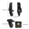 4pcs Luggage Caster Replacement Set Smooth Rolling And Practical Design Suitcase Spare Parts For Business Traveler