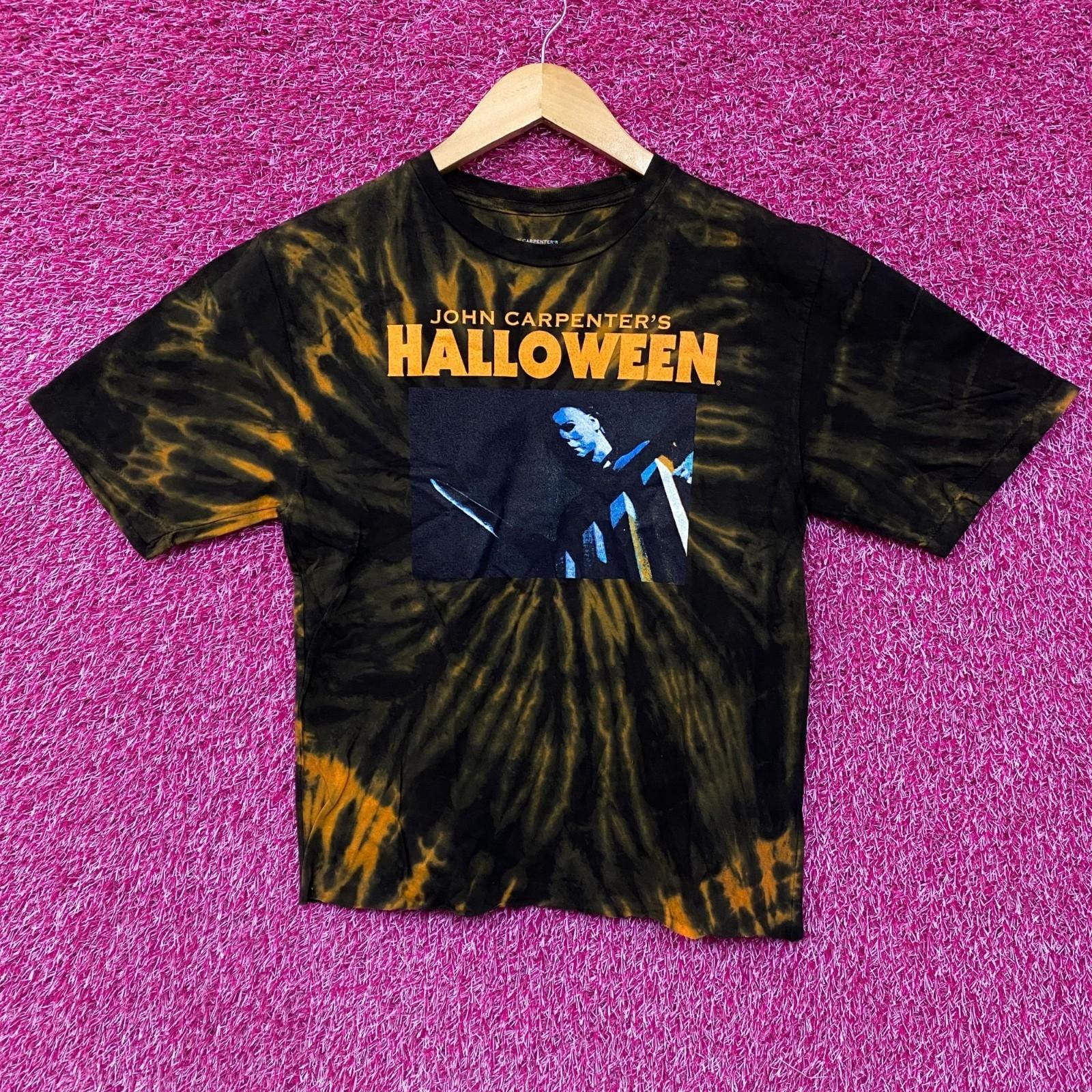John Carpenter s Halloween Micheal Myers Tie Dye Cropped T-Shirt Small S