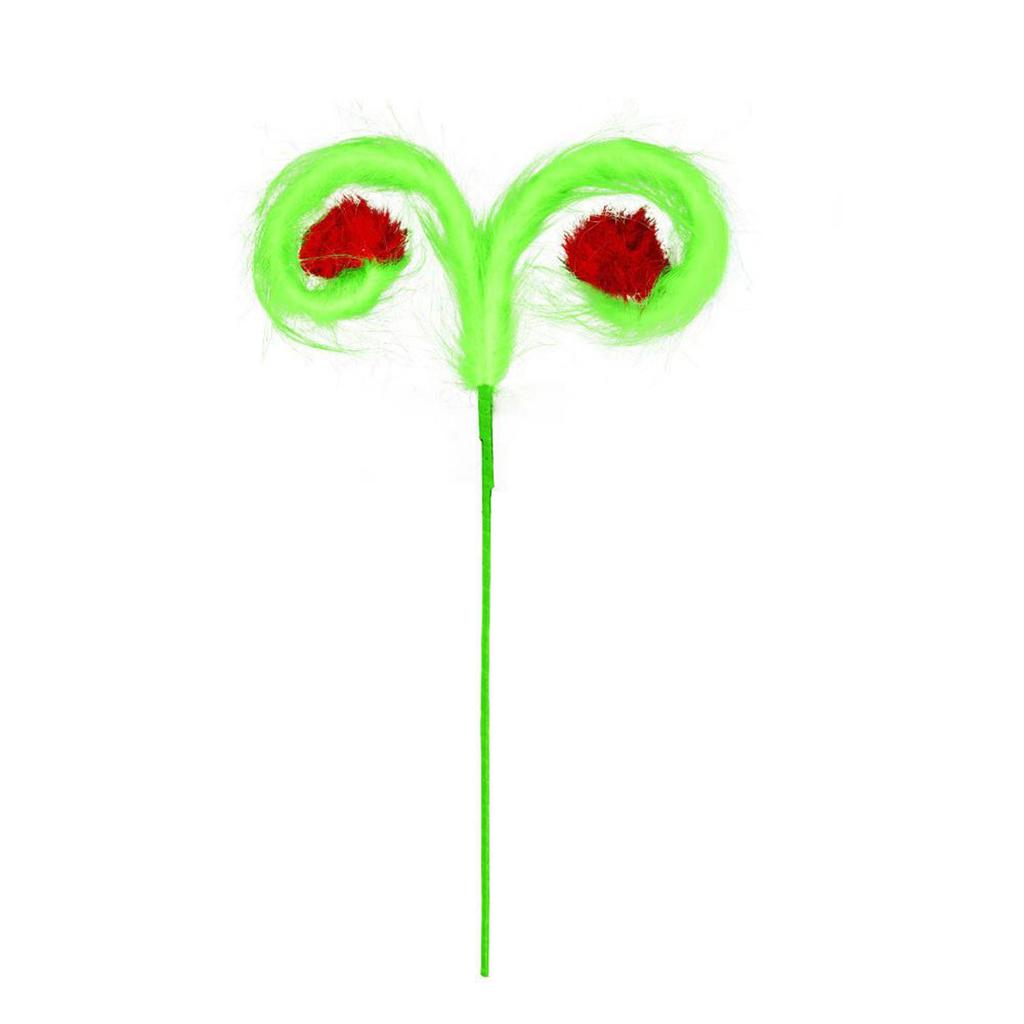 4 Pieces Christmas Tree Toppers, 17 Inch Christmas Tree Decorations, Green Christmas Ornaments