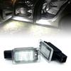2Pcs For Volvo V40 V60 S60 S80 XC40 XC60 XC90 White LED Courtesy Door Footwell Light