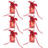 10 Set Candy Boxes Wedding Birthday Party Favor Gift Box with Ribbons DecorationRetro Flower Pattern