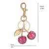 Cherry Fruit Keychain Pendant  Cherry Charm Pendant For Bag Women'S Handbag Shoulder Bags Keychain Attachment Parts