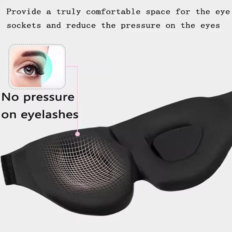 3D Full Shading Sleep Mask Relaxing and Zero Pressure Soft and Breathable Nap Mask To Relieve Eye Fatigue