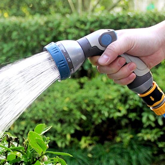 

Садовый шланговый наконечник Yousheng с 8 регулируемыми режимами, дизайн с управлением большим пальцем, герметичный, эргономичный, высокого давления, аксессуары для шланга для воды
