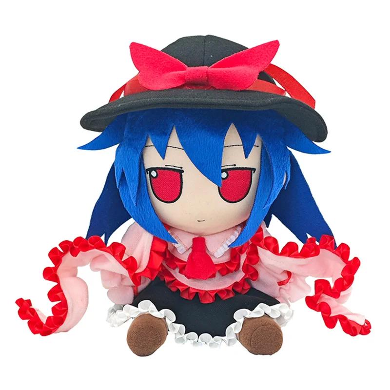 20cm TouHou Project Plush Toy Patchouli Knowledge Moriya Suwako Sealed Club Stuffed Doll Hakurei Reimu Plushie Figure Xmas Gift