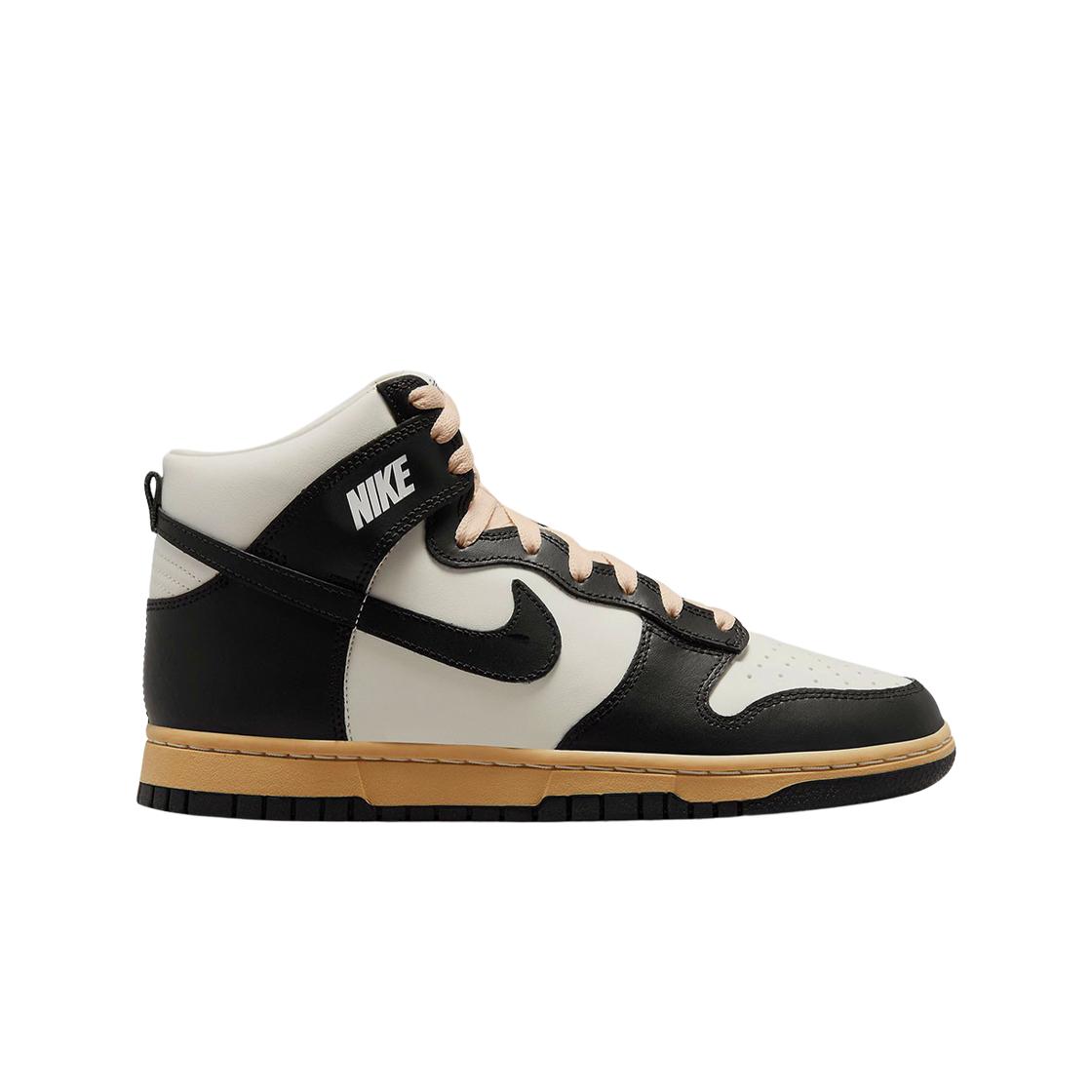 

Черные женские кроссовки Nike Dunk High SE Sail DZ4732-133