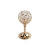 Sophisticated Crystal and Metal Candlestick Candle Holder for Modern Home Decor and Gifts