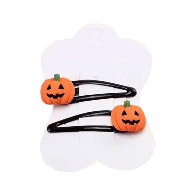 

Уникальная заколка для волос в виде тыквы для девочек 2000-х годов, боковая заколка, заколки в виде шляпы ведьмы, забавные, повседневные, милые, крутые, реквизит для фотосъемки
